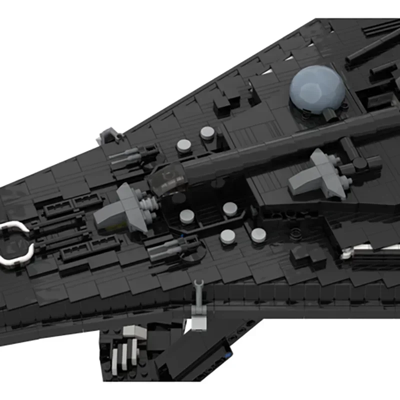 Bloques de construcción Moc, juego militar, arma, modelo de destino, tecnología de nave espacial, bloques modulares, regalo, juguetes de Navidad, conjuntos DIY de montaje