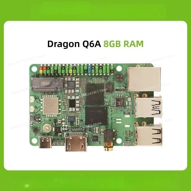 for Dragon Q6A Development Board QCS6490 12TOPS Hashrate LPDDR5 AA