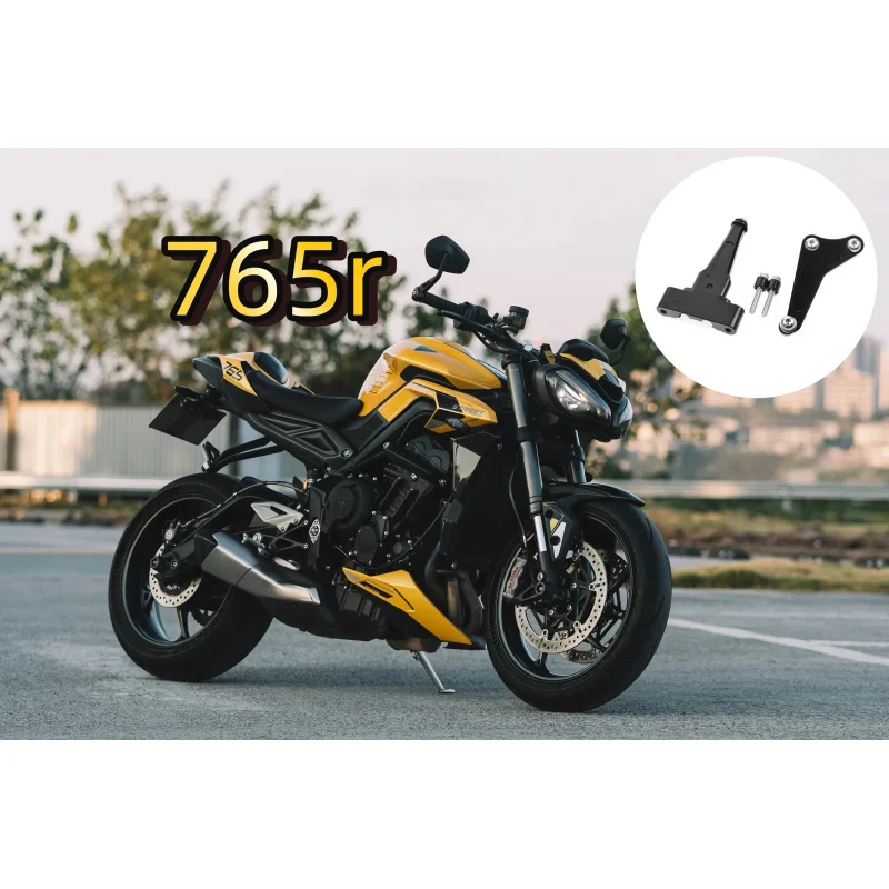 

Motorcycle Steering Damper Bracket Stabilizer For Triumph 765r 765rs 1200rs Stabilize Safety Control