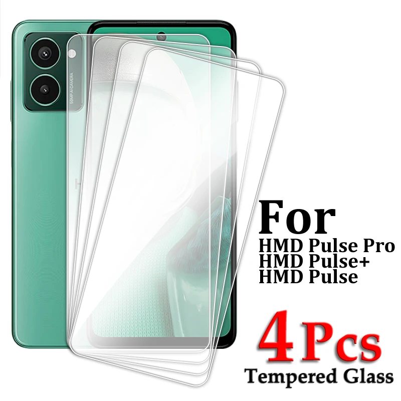 2/3/4PCS For HMD Pulse Pro Glass For HMD Pulse Pro Screen Protector Transparent HD Protective Tempered Glass For HMD Pulse+