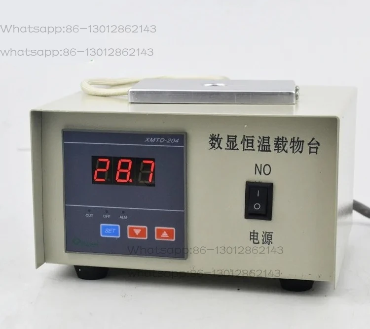Constant temperature stage chemical experiment microscope digital display insulation board