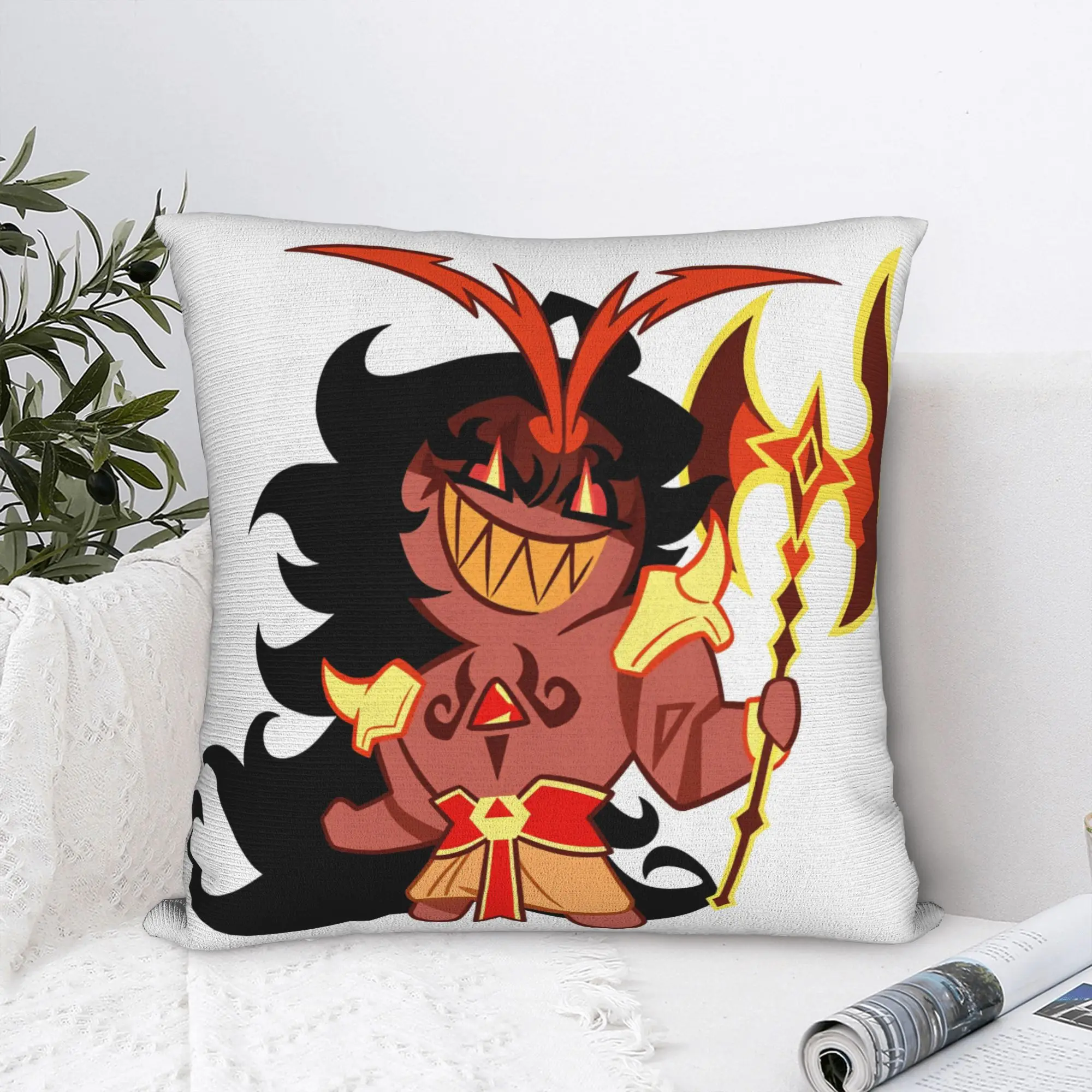 Burning Spice Cookie Pillow Case  Custom Pillow Cover Fashion Pillowcases For Living Room Bed Chair