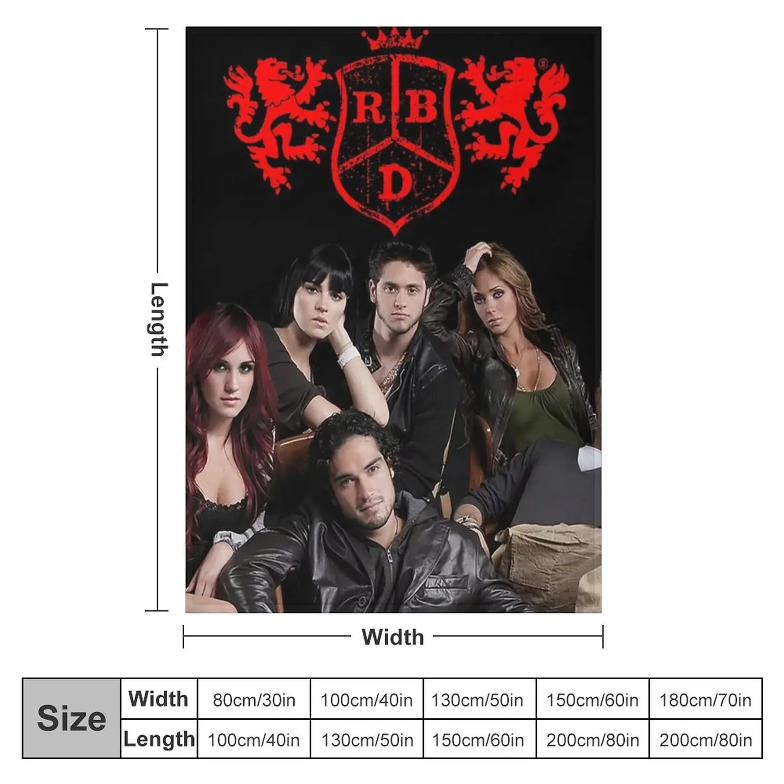 untung Show Rbd World Tour 2020 Throw Blanket Nap Blanket Soft Bed Blankets Luxury Brand Blanket