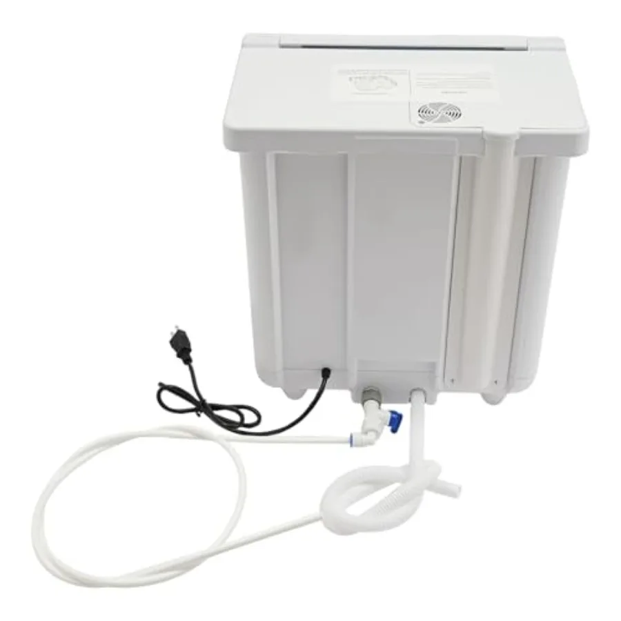 เครื่องล้างจานแบบตั้งโต๊ะ 1200 วัตต์ พร้อมโปรแกรมล้างจานอัตโนมัติ 5 โปรแกรม หน้าจอแสดงผล ระบบระบายน้ำแบบยกน้ำได้ พกพาสะดวก