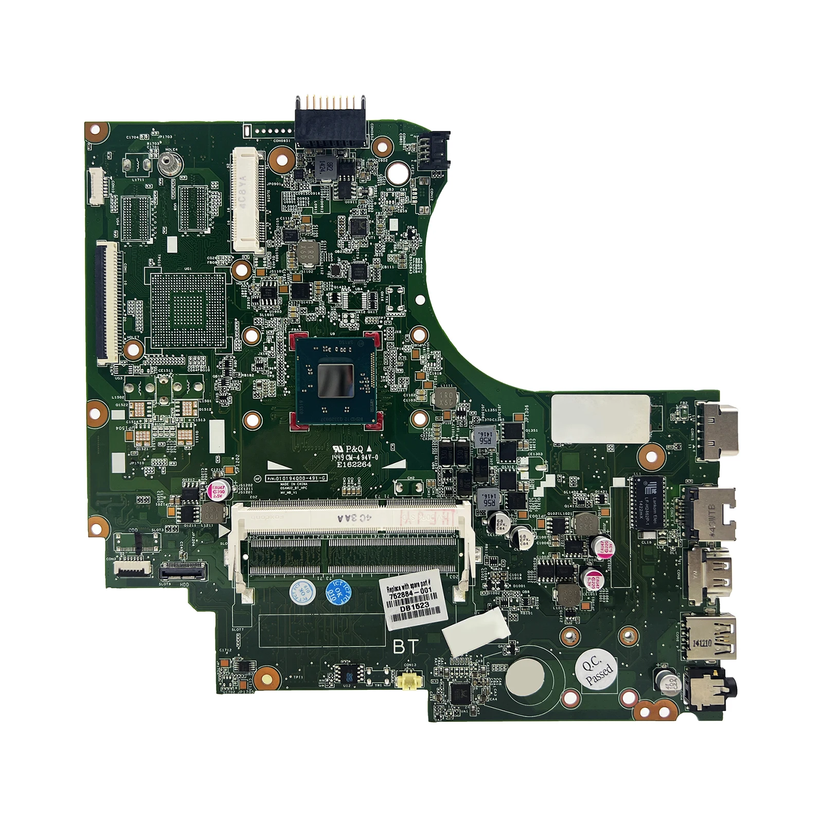 14-D Laptop motherboard For Pavillion HP 240-G2 246-G2 747152-001 01019BG00 216-0841036 Mainboard N2820 CPU tesed DDR3