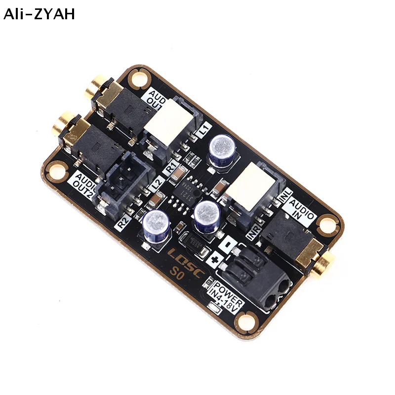 Audio Isolation Noise Reduction Module Audio Common Ground Noise Cancellation DIY Power Amplifier Board