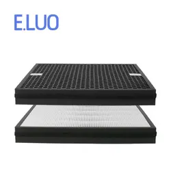 Custom filter Air Purifier HEPA + Activated Carbon Composite Multifunctional Filter 367*240*25mm for HCP-XS05