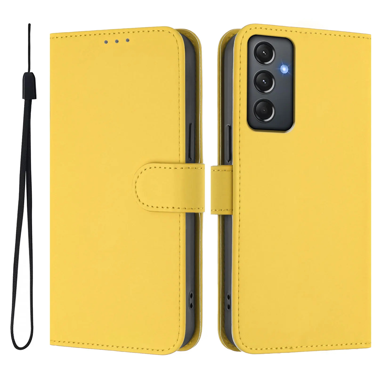 Leder-Handyhülle für Samsung Galaxy A17 A07 A56 A36 A26 A16 A06 A55 A35 A25 A15 A05S A05 Wallet Shockproof Cases Cover