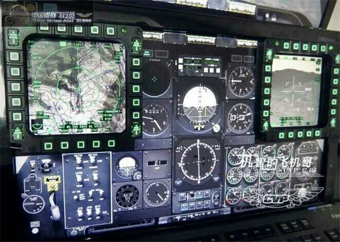 Panneau de commande de vol de simulation d'avion Brother DCS, WarthAustin, MFD, F16, Cougar, A10