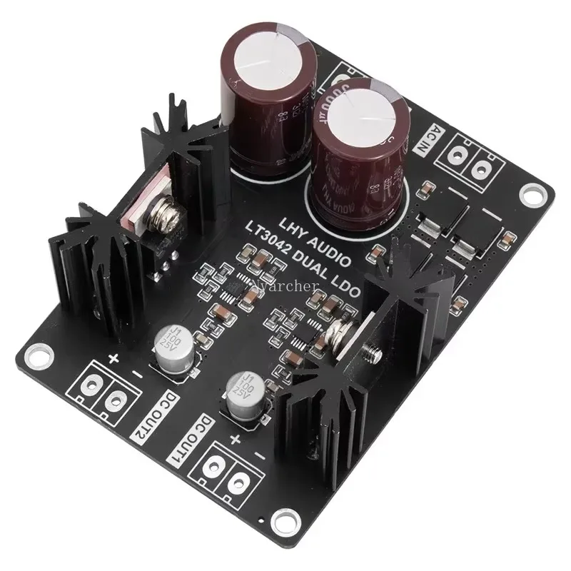 LT3042 малошумный двухканальный линейный источник постоянного тока с положительным напряжением, полировка и модернизация ЦАП