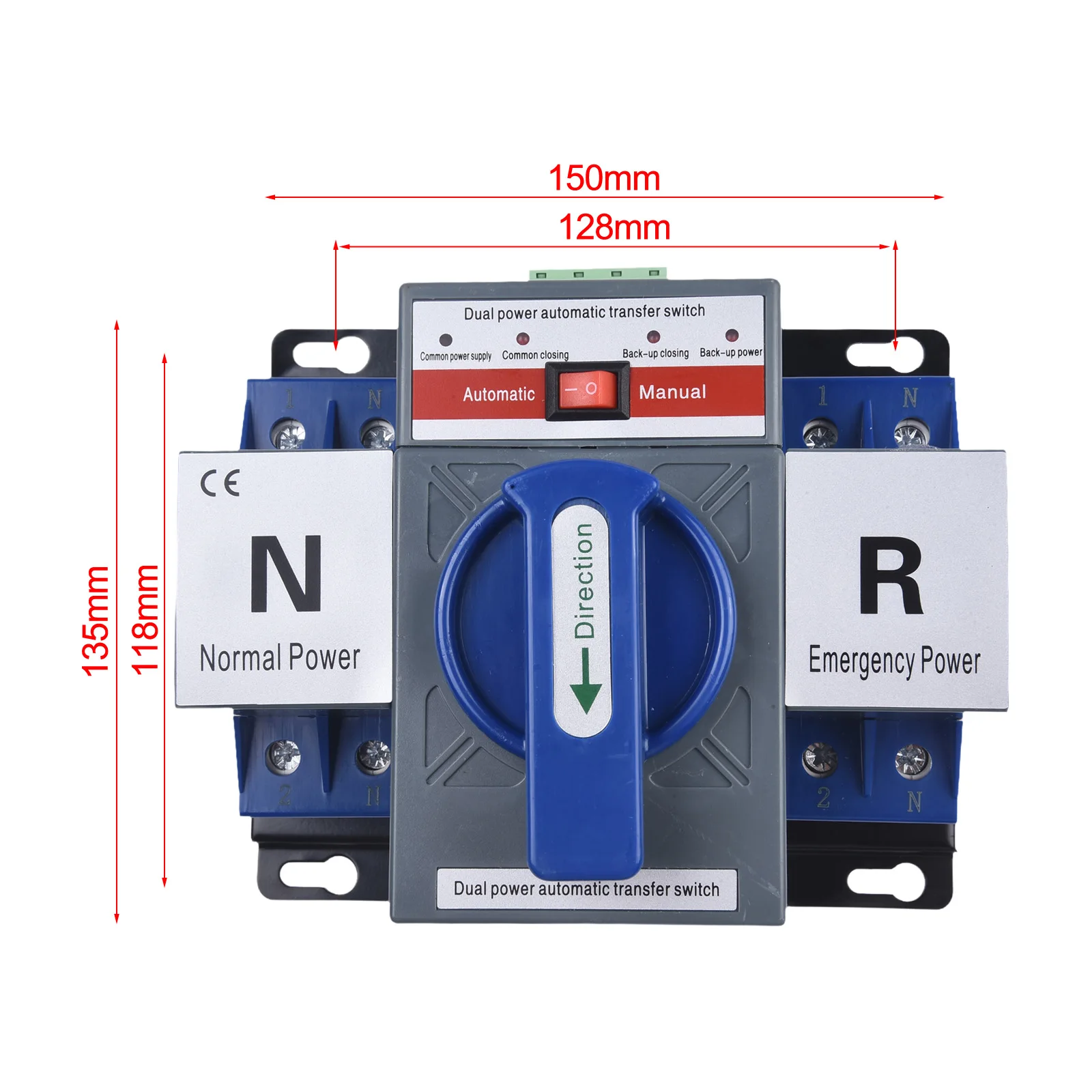 Mains Load Switch Power Switch Dual Power Surveillance Switch Transfer Various Scenarios Automatic High Quality