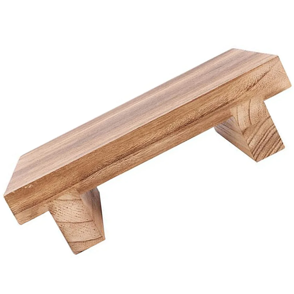 

1Pcs Simple Wooden Footrest Step Stool Household Indoor Outdoor Lightweight Footstool