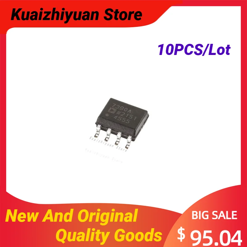 10PCS/Lot New And Original AD7390ARZ SOP8 AD7390ARZ-REEL7 SOP-8 AD7390AR DAC IC 12B +3V MICROPWR Quality Goods