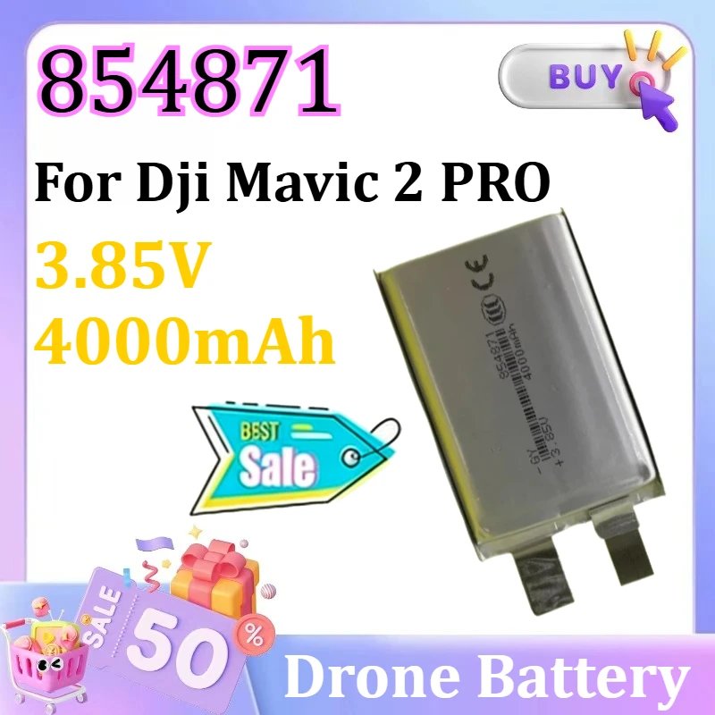 

New 3.85V 4000mAh 854871 Battery Cell for Dji Mavic 2 PRO 785075 High Quality Replacement Cells