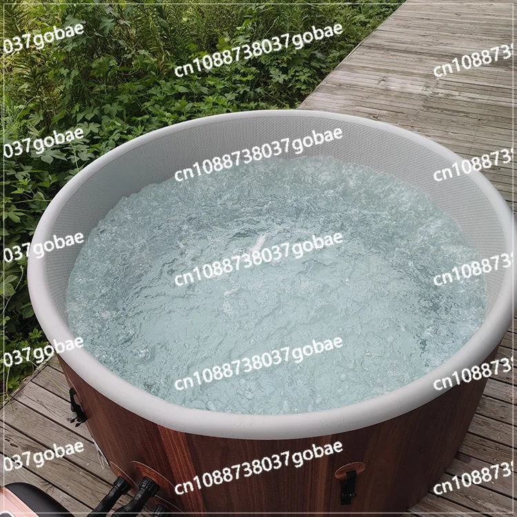 

Открытый надувной пузырьковый спа-бассейн, здоровая ванна, пузырьковый бассейн, постоянная температура, нагревательный массаж