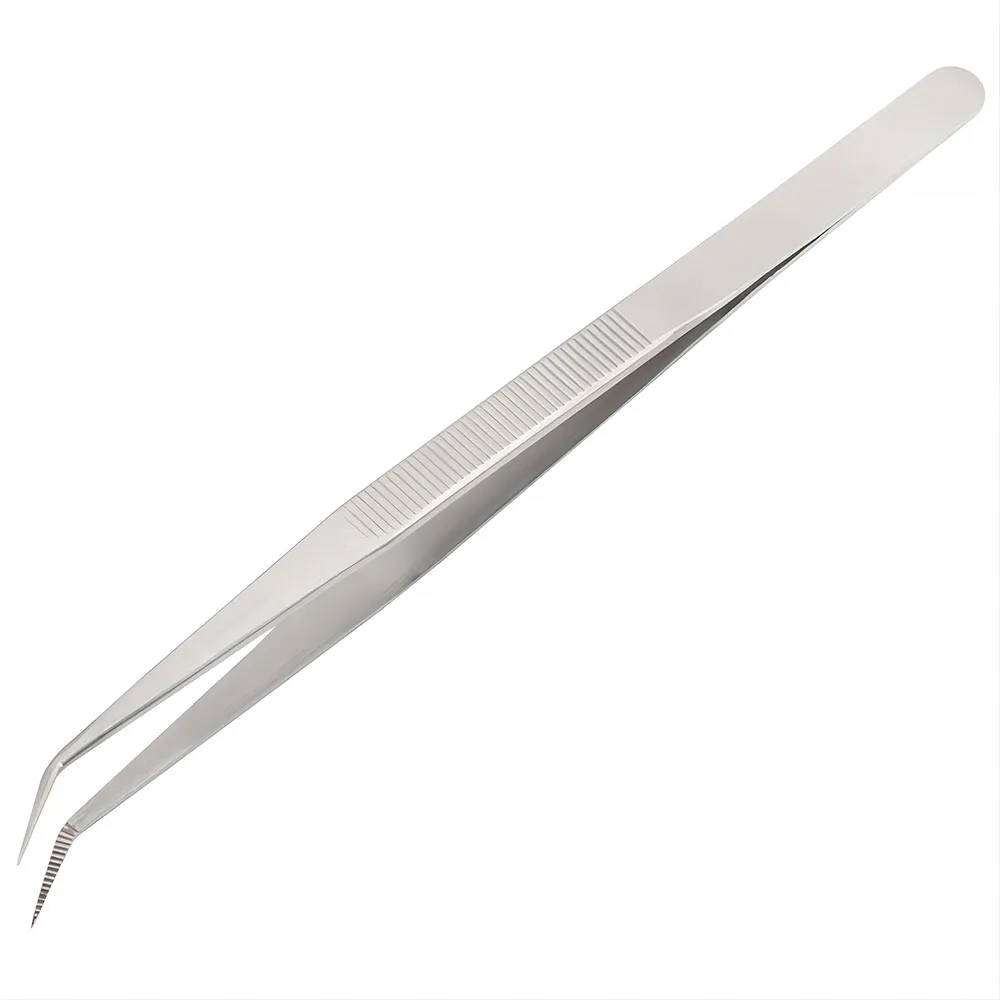 Non-slip Stainless Steel Pointed Fine Tip Precision Tweezers for Electronics Repair Jewelry Making Crafting Watchmaker Tweezers