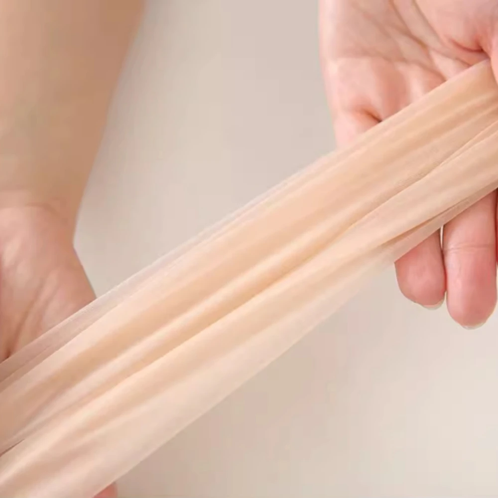 سلس 5D رقيقة جدا جوارب طويلة مثير المرأة ضيق النفط لامعة تخزين شفافة تنفس المسيل للدموع المقاومة جوارب طويلة كلوبوير