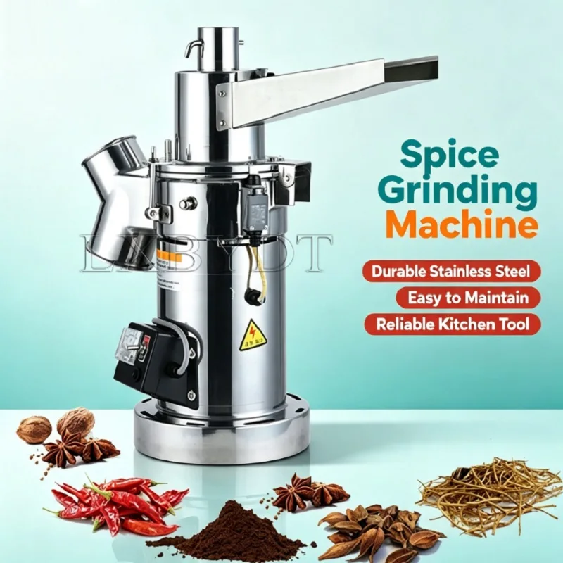 New Hot Home Use Equipment Flour Mills/corn Mill Grinder/coffee Grinder Spice Grinding Machine Food Grinder for Sale