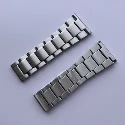 Watch Parts 24mm Width Titanium Material Watch Bracelet Without Clasp Suitable For Men's Watch