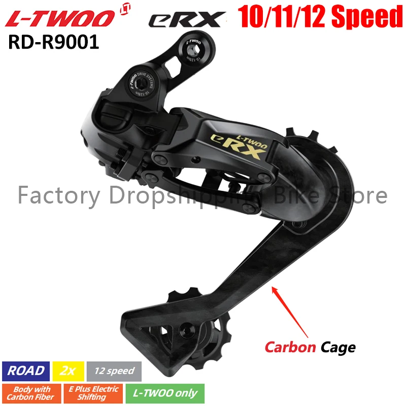 LTWOO eRX 2x10/2x11/2x12 Speed Road Bike Wireless Electronic Shifting Hydraulic Disc Brake Dual Control Lever Bicycle Parts