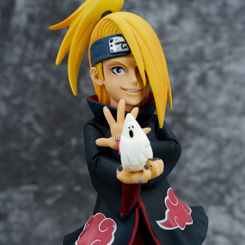 24cm NARUTO Anime Figure Deidara Hidan Kakuzu Peripheral PVC Model Scene Statue Desktop Decorate Ornaments Birthday Gifts Toys