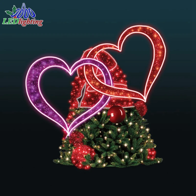 

custom.lights heart shaped fairy lights heart shape arch motif light