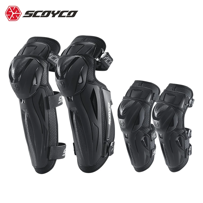 

SCOYCO CE2 Motorcycle Elbow and Knee Protection Fall Prevention Cycling Protective Equipment Racing Sports Elbow Knee Pads