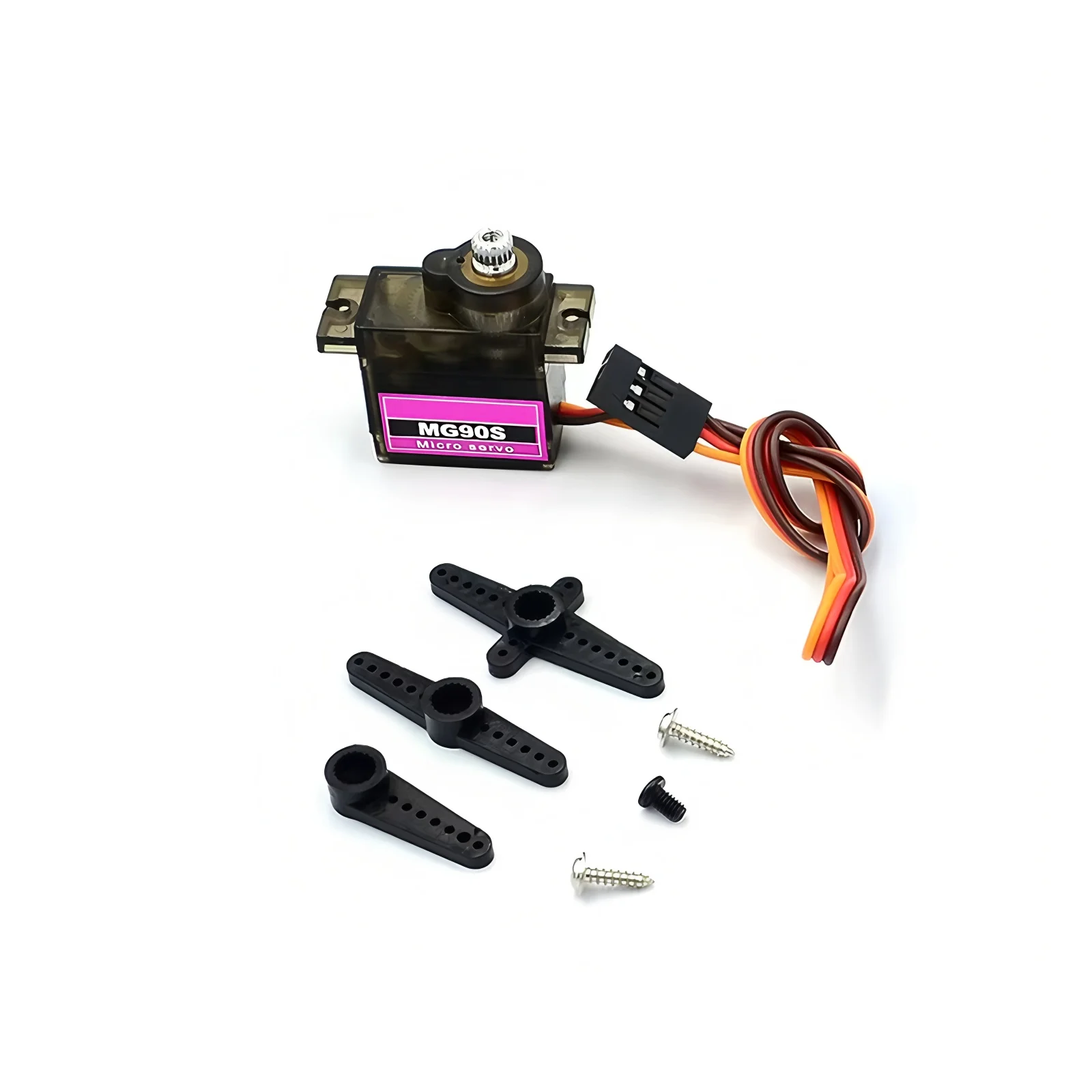 4/5/10/20 pièces MG90S Micro servomoteur engrenage métallique analogique RC servomoteur 180 pour Mini voiture avion hélicoptère Arduino Robot UNO bricolage