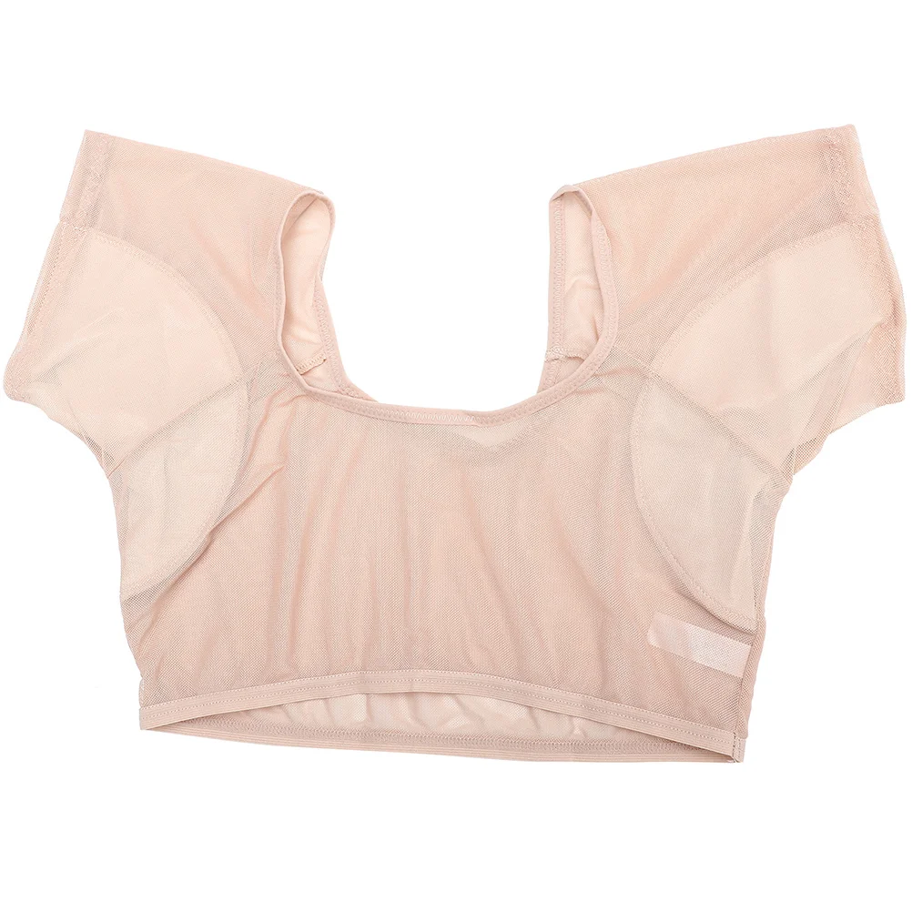 

Armpit Sweat proof Vest Women White L Size Breathable Mesh Underwear Girls Ladies Anti sweat Shirts Thin Straps Sports Yoga