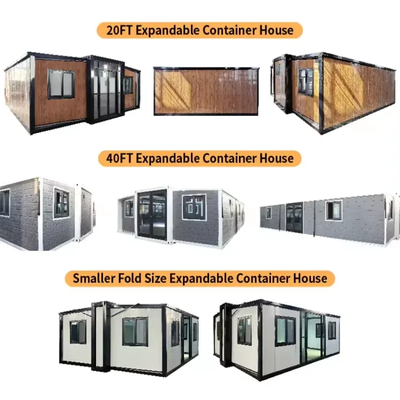 Yg Factory Direct Supply Modular House Tiny Home Prefab Steel 2 Bedroom Expandable Container House Prefabricated for Australia