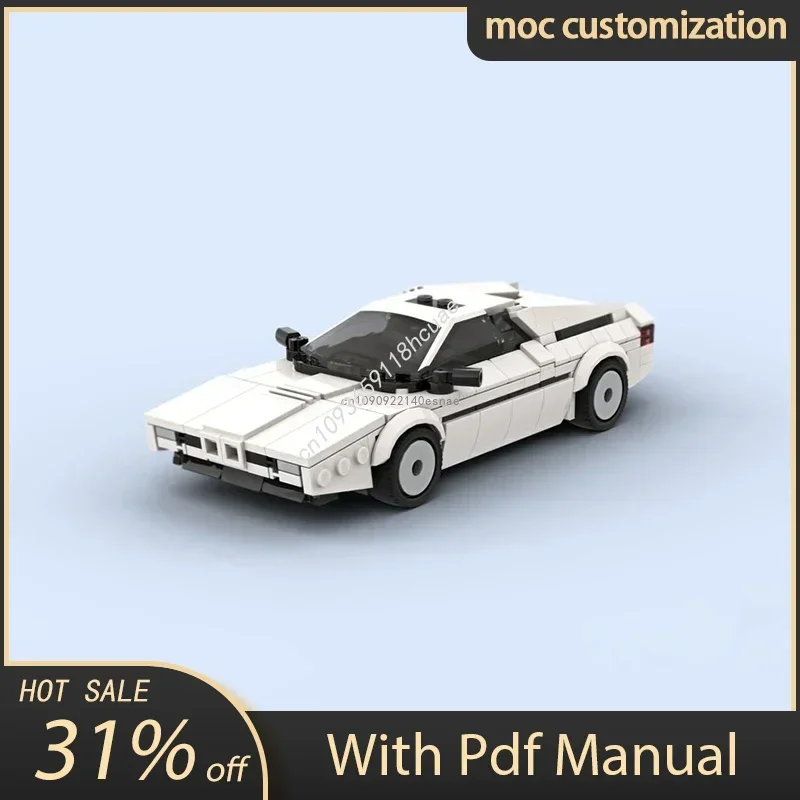 

2024 Hot MOC Speed City Car Champion Racer Classic Supercar Building Blocks Brick Racing Super Technique Creative Garage DIY Set