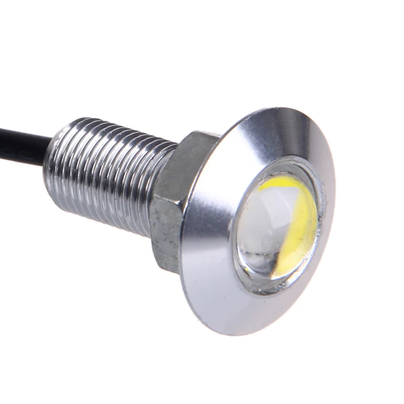 

QM82 2Pcs Car LED Signal Bulb COB Auto DRL Daytime Running Light Eagle Eye Fog Lamp Brake Reverse Parking Styling 23mm