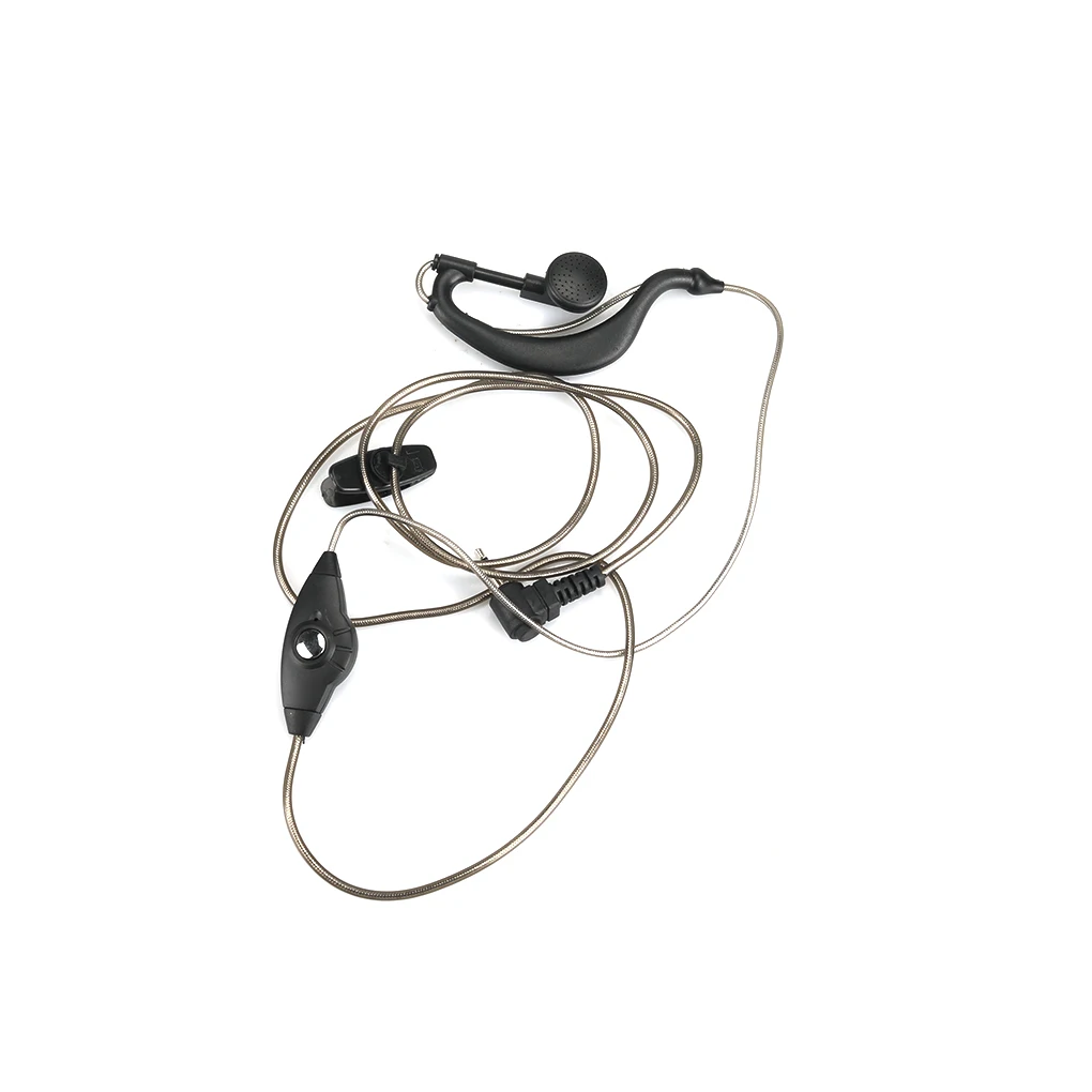 

XQF G-Shape Headset Big PTT Mic For Motorola Radio TLKR T3 T4 T5 T6 T7 COBRA MT200 T6000 XTL446 SX500 Walkie Talkie