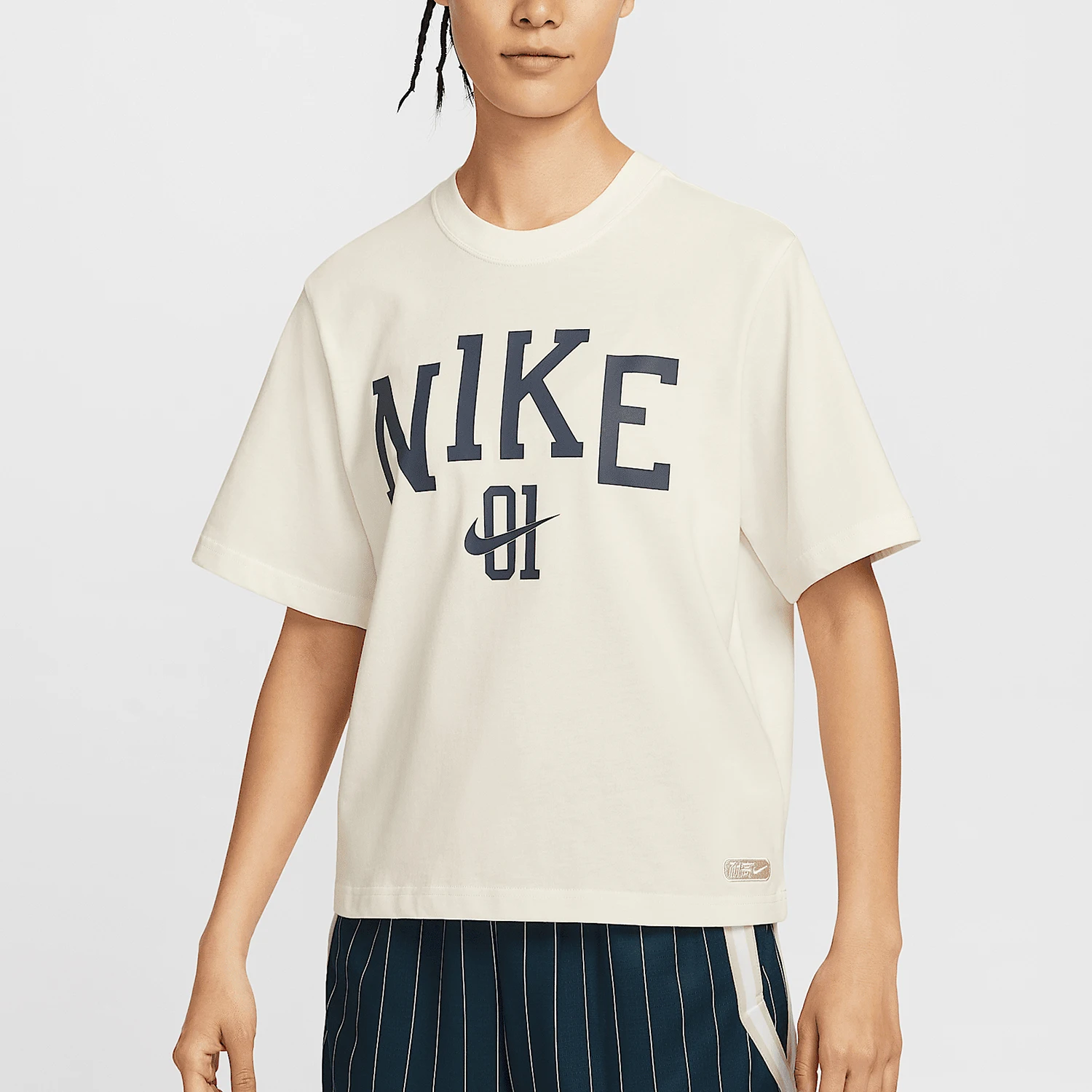 T-shirt in maglia grossa da donna estiva Nike Original 2025 IB9971-133