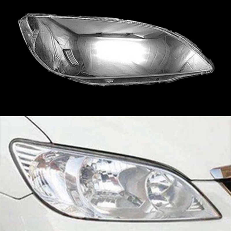 Auto Koplamp Shell Lampenkap Transparante Lens Cover Koplamp Cover Voor Honda Civic 2003 2004 2005