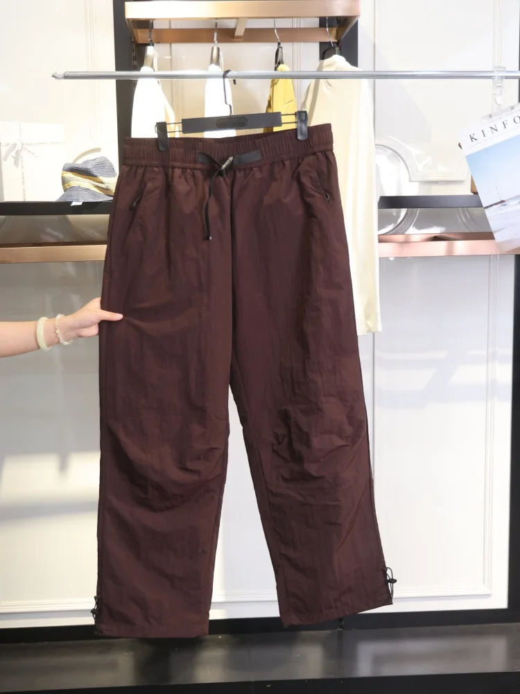 

Men's Outdoor Windproof Warmth Workwear down Trousers Faionable Straight Leg Nylon Casual Pants Autumn Winter Collection