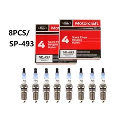 8PC Geuine Platinum Spark Plugs Motorcraft SP493 AGSF32PM For Ford 4.6L 5.4L V8