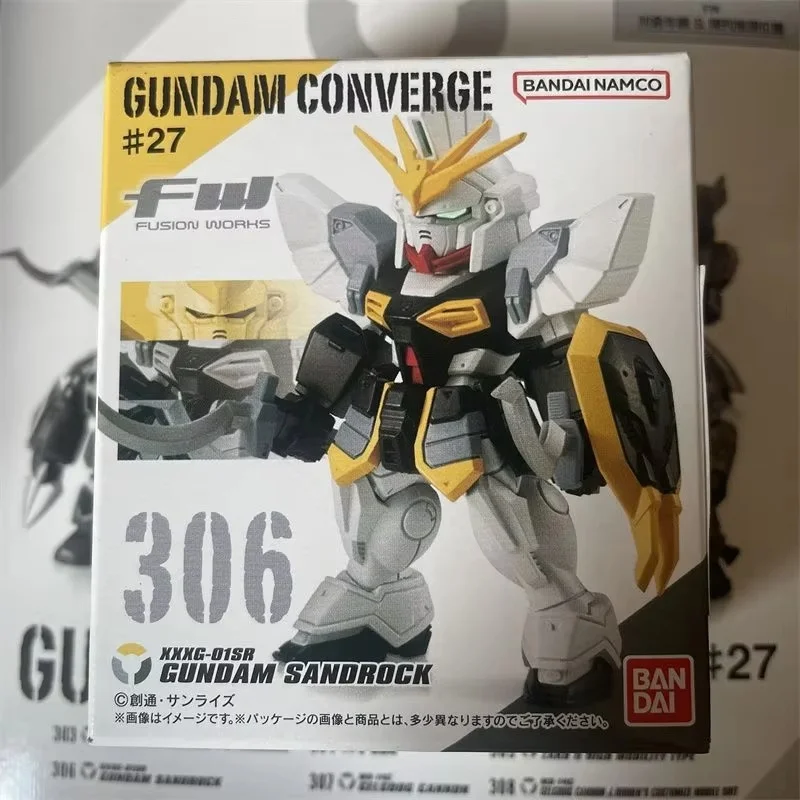 Spot Goods Bandai Véritable Fw Converge # 27 figurines d'anime Zgmf-Mm07 Z'Gok Xxxg-01sr Sandrock Gelgoog canon Gashapon Shokugan jouet