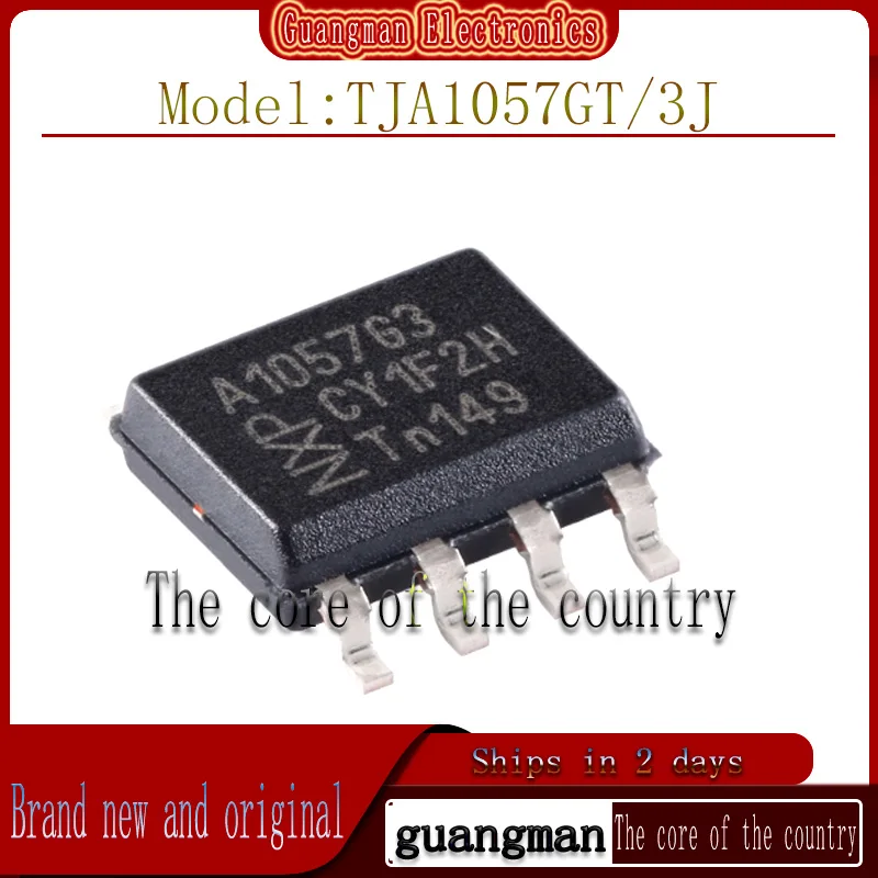 

30PCS TJA1057GT/3J A105763 Brand New Authentic SOIC-8 High-speed CAN transceiver chip