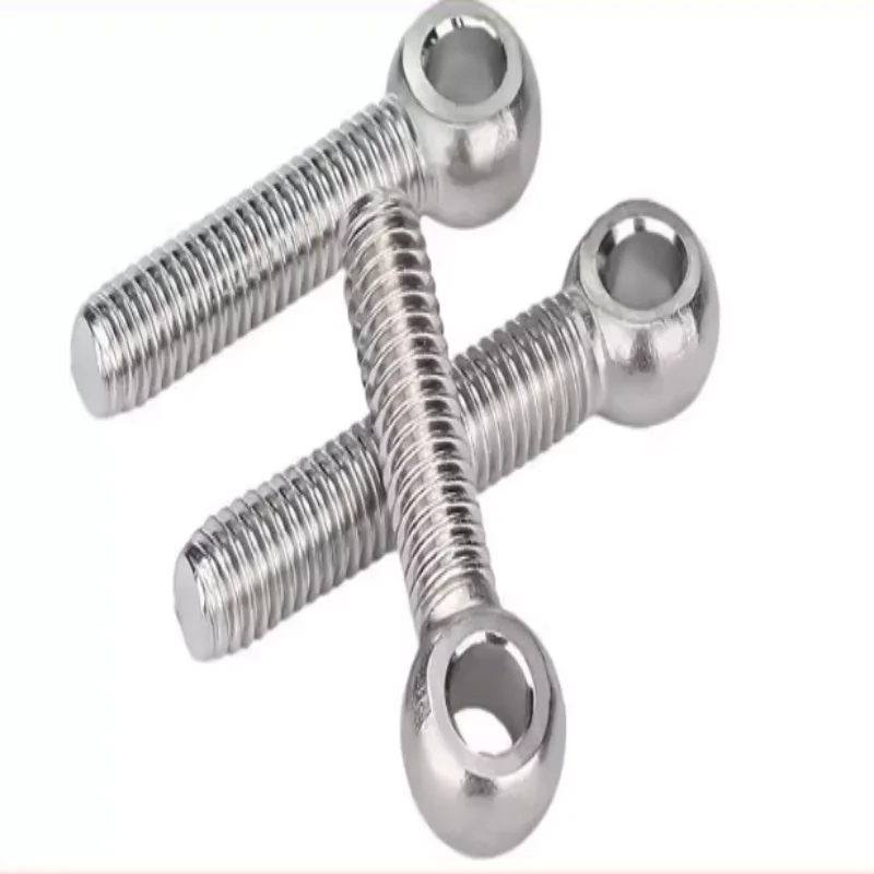 304 Stainless Steel Ring Link Bolt Fisheye Eye Slip Hole Screw Articulated Screw Knot Scre M5 M6 M8 M10 M12