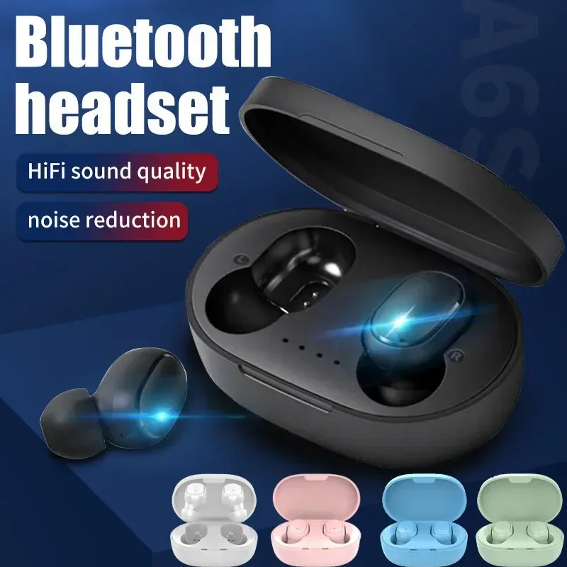 A6S الأصلي TWS سماعة لاسلكية تعمل بالبلوتوث سماعة 5.0 سماعة أذن رياضية سماعة مع هيئة التصنيع العسكري لشاومي سامسونج هواوي LG الذكية