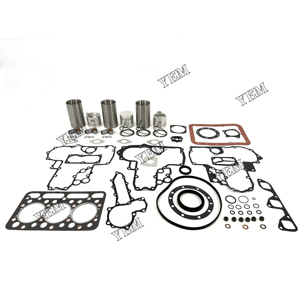 New D1302 Overhaul Kit With Gasket Set For Kubota Engine (Fir For one engine)