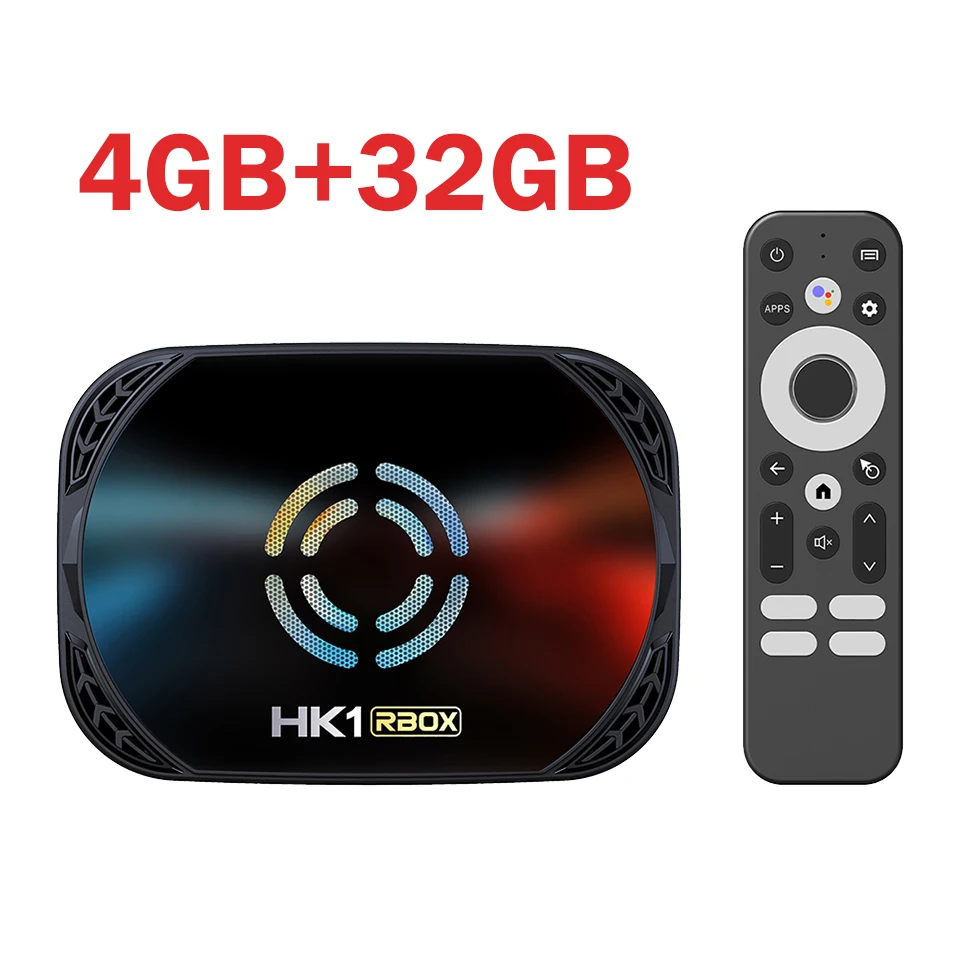 Android 14 HK1 RBOX X50 Smart TV BOX Amlogic S905X5M WIFI6 AV1 BT 