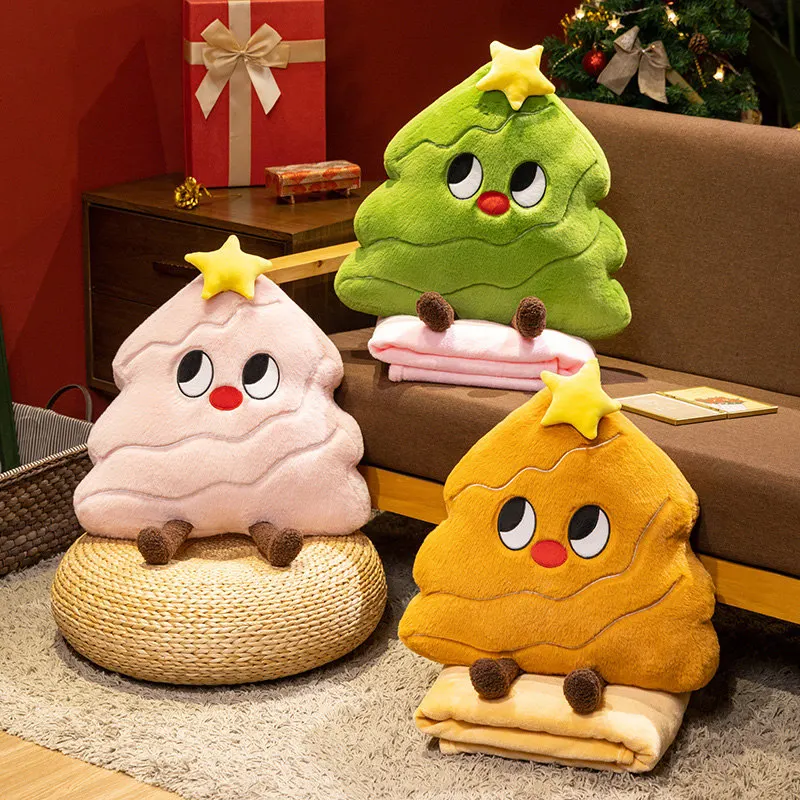 

Christmas Tree Stuffed Toys Pillows Cushions Christmas Decorations Photo Props Holiday Surprise Gifts