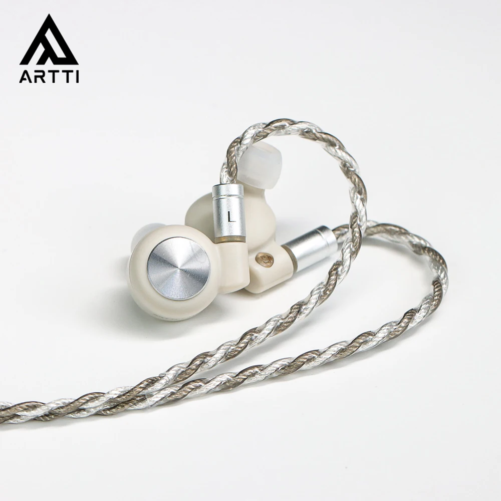 

Наушники-вкладыши ARTTI T10 HIFI с 14,2-мм плоским динамиком, съемным разъемом 0,78 (2-контактный), кабелем с разъемами 3,5/4,4 мм