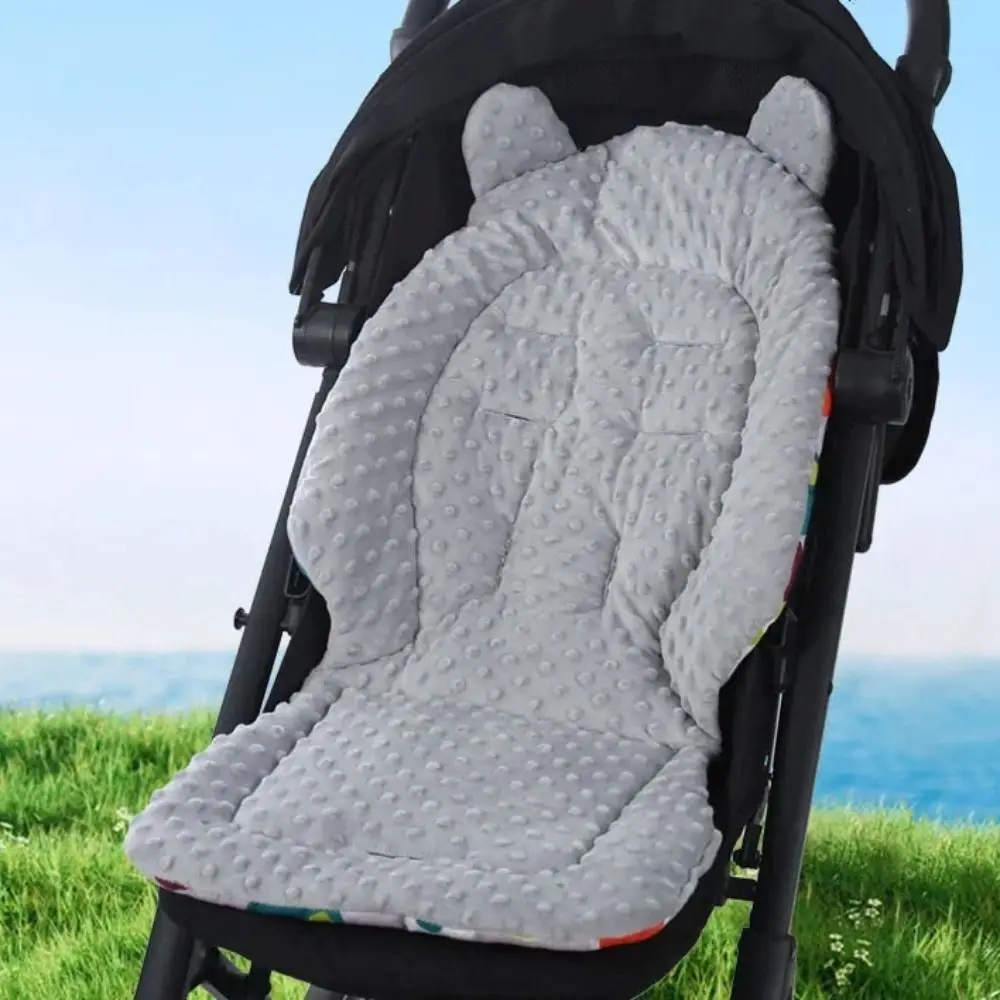 

Portable Cotton Baby Stroller Cushion Multi-function Windproof Pushchair Car Mat Washable Double Sided Baby's Cushion Kids