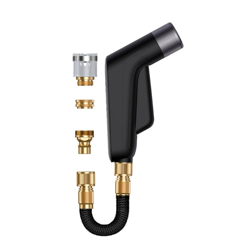 

Car Washer High-pressure Water Gun Car Wash One Button Automatic Pressing Water Gun for Car Wash with Pipe