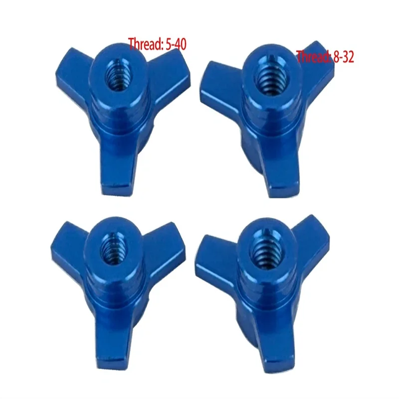 Aluminum Wheel Knock offs Blue For Team Associated RC10 Worlds Car RC10gt RC10T