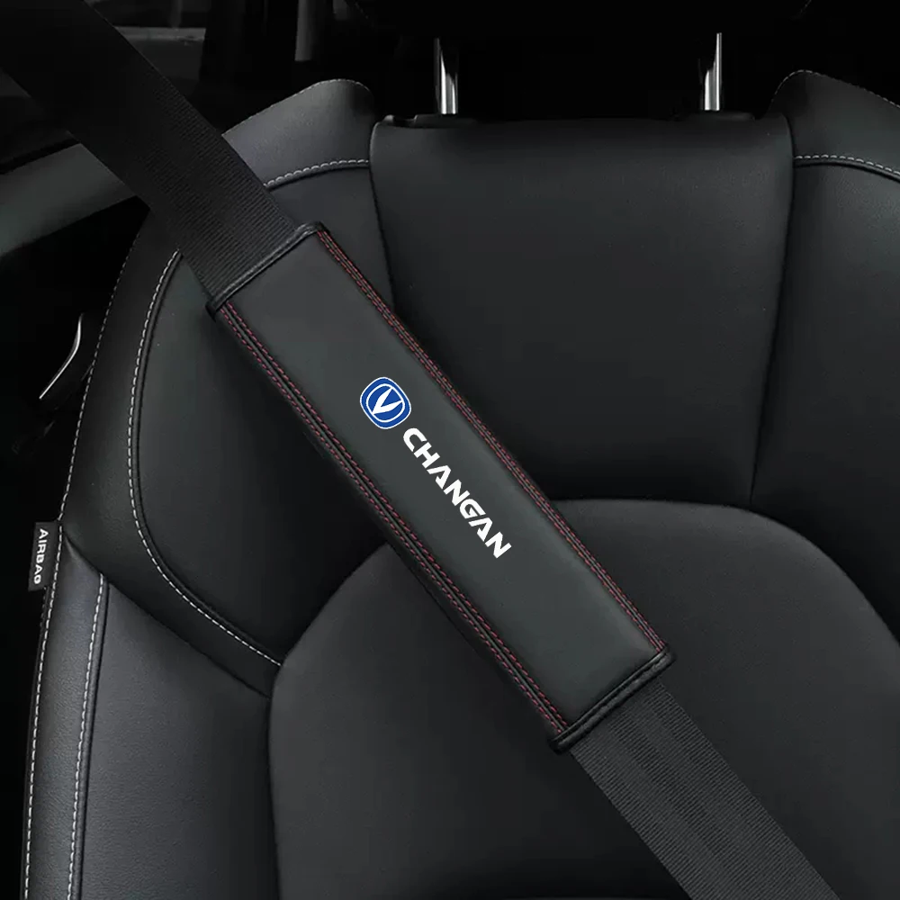 1Pcs Car Seat Belt Safety Shoulder Cover Protection Seat Belt Padding for Changan CS95 CS85 CS75 CS55 CS35 CS15 CX70 UNIV iDD