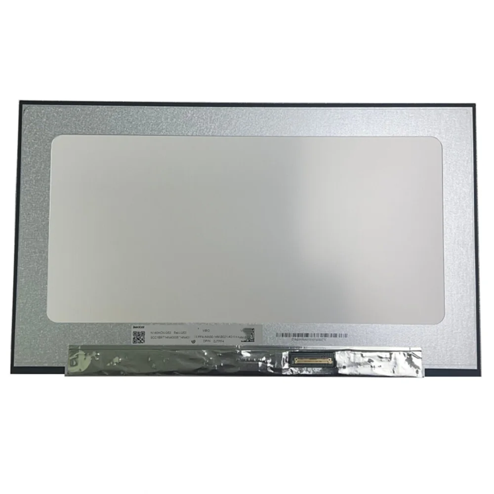 

NV140FHM-T0A 14 inch IPS LCD Screen Laptop Panel FHD 1920x1080 EDP 40pins 60Hz 45% NTSC 250 cd/m² (Typ.) On-Cell Touch